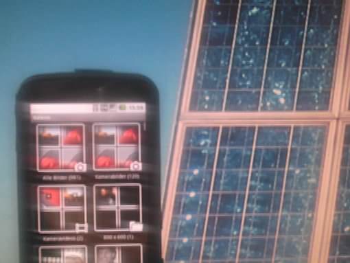 Wann kommt das Handy mit Solarzellen?