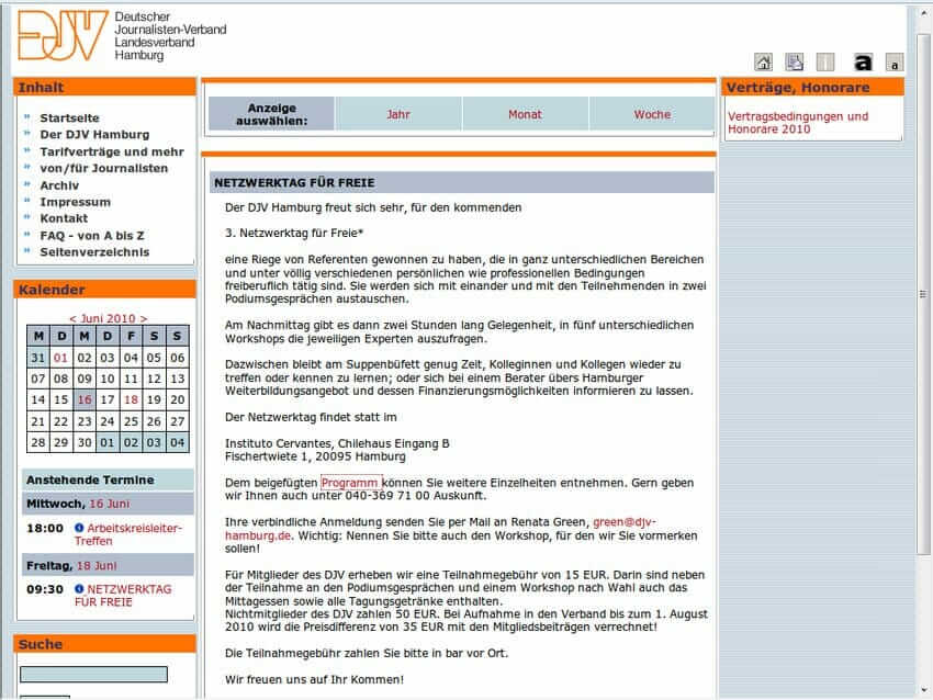 {Termin} Podiumsdiskussion & Workshop beim Deutschen Journalistenverband Hamburg: Arbeiten & bloggen als freier Journalist
