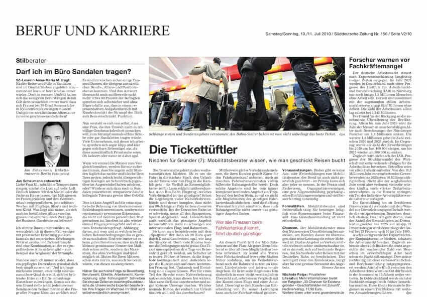 Berufsbild! Mobilitätsberater: Hilfe im Verkehrsmittel-Dschungel