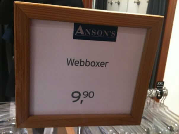 woven boxer shorts Webboxer as a new job profile