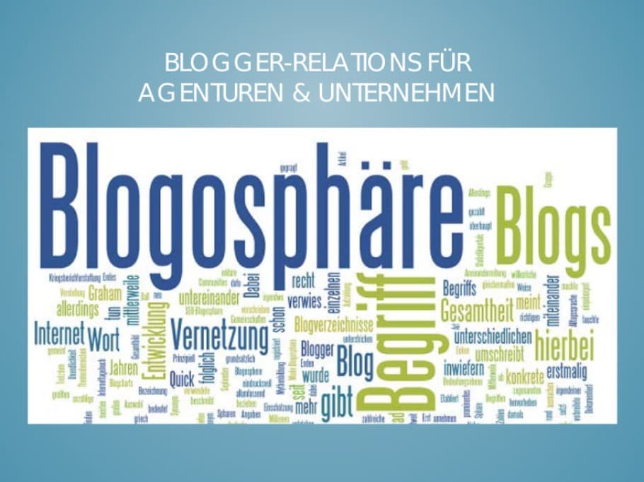 Blogger Relations Seminar