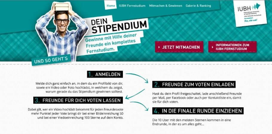 {Replik} PR-Stunts & Gurilla-Marketing von Hochschulen: 11.000-Euro-Stipendium per Social-Media-Voting?
