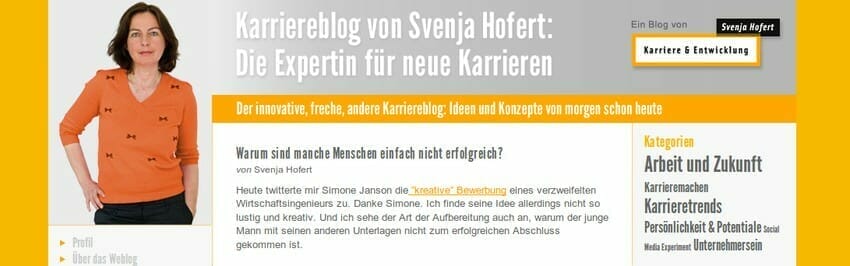 {Replik} Karrierefachfrau Svenja Hofert: Warum sind manche Menschen einfach nicht erfolgreich?
