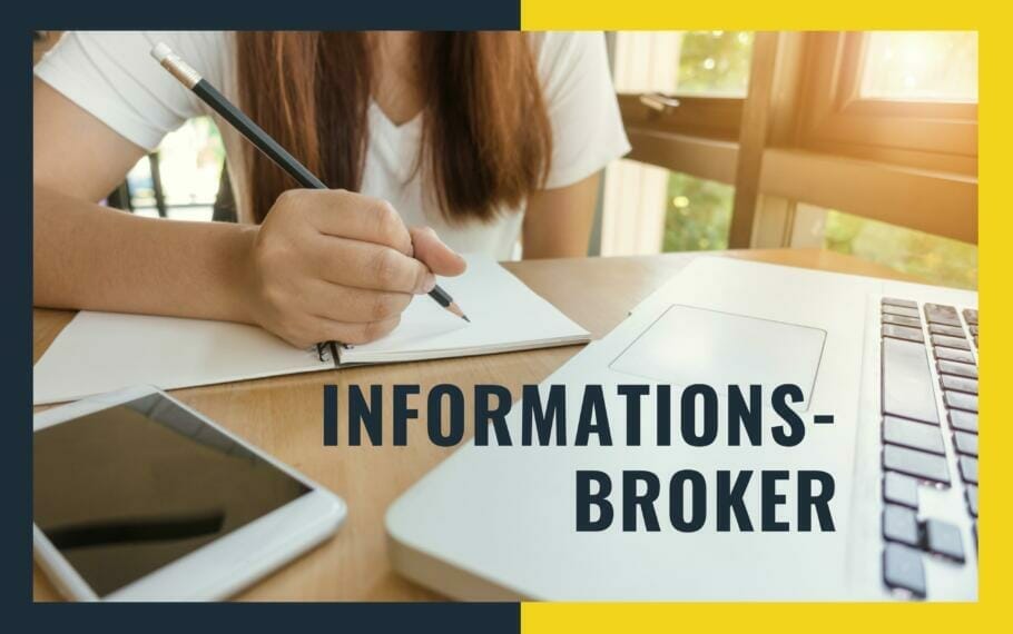Berufsbild! Informationsbroker: Wissen ist Macht