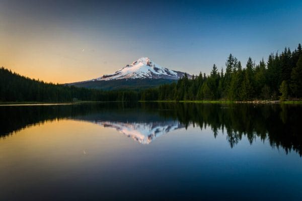 Abenteuer und Selbstfindung: Eine Reise zum Trillium Lake in Oregon