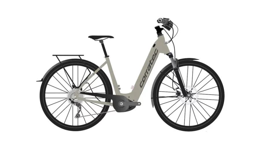 Corratec E-Power Trekking 28 SE 3.0 CX7 12S Wave metallicsand/dunkelblau 55 cm (28") 2023